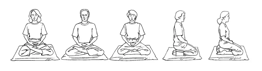 Лучшие Позы для медитации